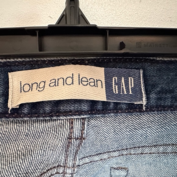 Vintage Gap Long and Lean flair denim. - Picture 7 of 9